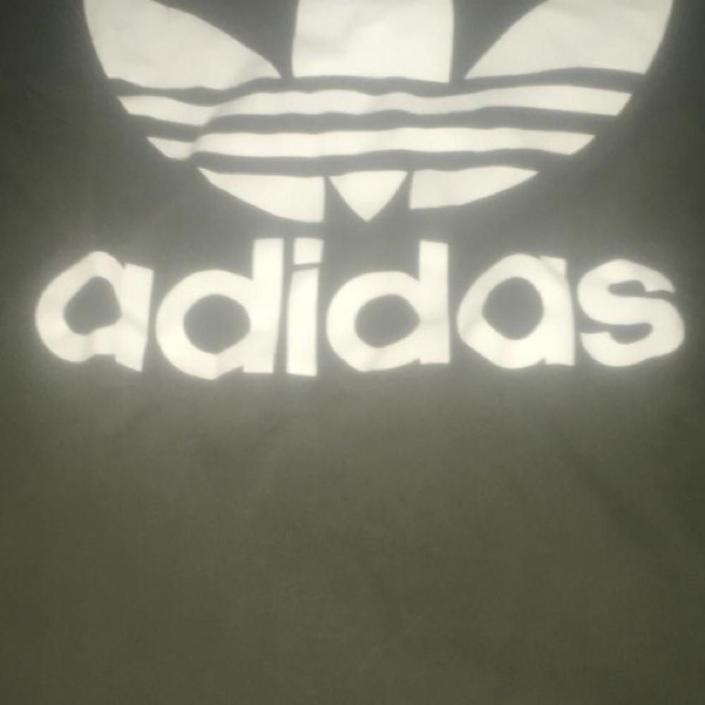 Green Adidas shirt